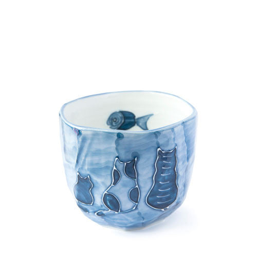 Cat & Fish Boulder Cup