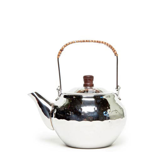 Mini Japanese Hammered Steel Teapot