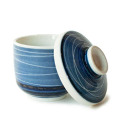 Blue Swirl Chawan-Mushi Cup