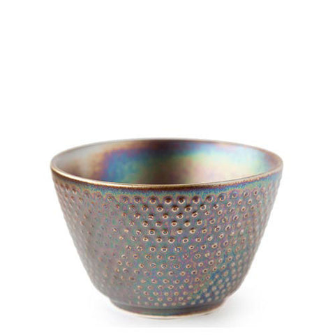 Rainbow Luster Tea Cup