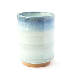 Sky Blue and White Tall Sushi Cup