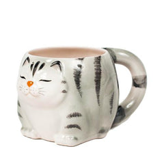 Grey Tabby Cat Mug