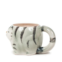 Grey Tabby Cat Mug