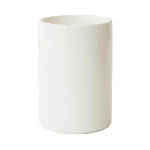 White Cylinder Teacup