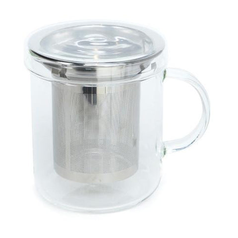 Glass Tea Infuser Mug