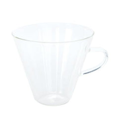 V-Neck Glass Mug