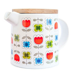 Blossom Sagaform Oak Lid Teapot