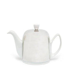 Guy Degrenne Modern Salam Tea Pot 6 Cup White