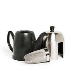 Guy Degrenne Modern Salam Tea Pot - Black - All Parts