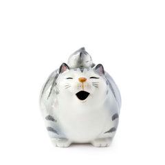 Tabby Cat Porcelain Teapot