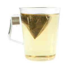 jasmine tea sachet in cup