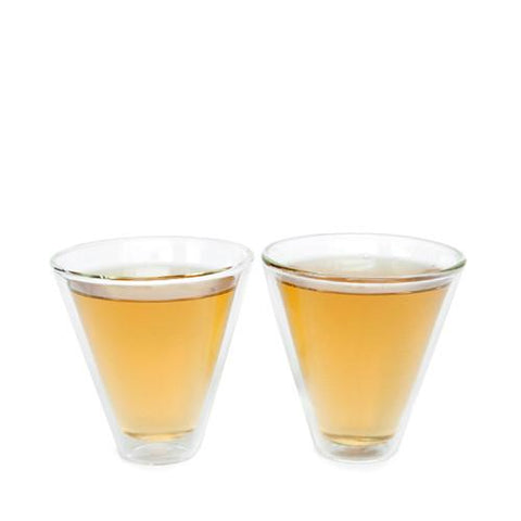 V-Shape Double Walled Tea Cups (Set of 2)