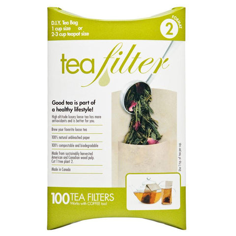 2 - Cup Paper Tea Filters